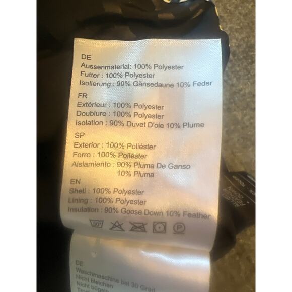 NWT Perfect Moment Womens Navy Pirtuk Striped Quilted Down Ski Jacket SZ XL New - Picture 12 of 13